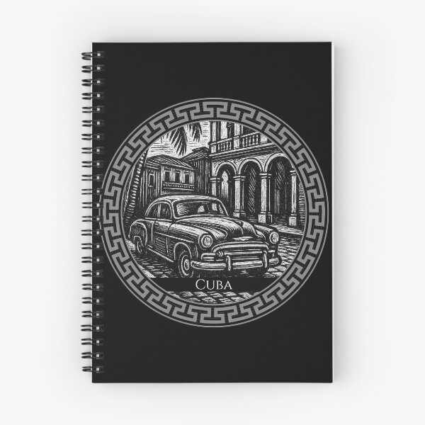 Item preview, Cuba Vintage Woodcut Art designed and sold by Thistle-TShop.