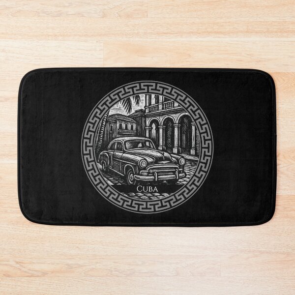 Item preview, Cuba Vintage Woodcut Art designed and sold by Thistle-TShop.