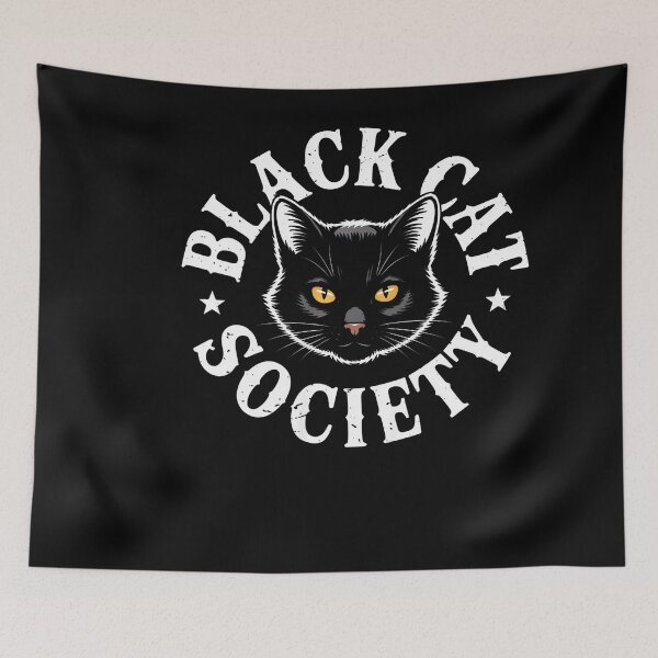 Item preview, Black Cat Society Halloween Witch Cat Lover designed and sold by stershopepie.