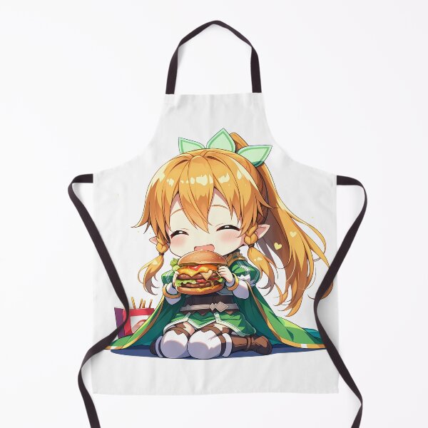 Item preview, Leafa Sword Art Online Chibi Burger Elf Joy Sparkles designed and sold by Dashsopaner.