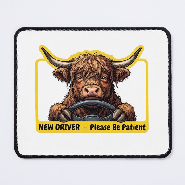 Item preview, Patient New Driver Cow designed and sold by Roy & Tiffany.