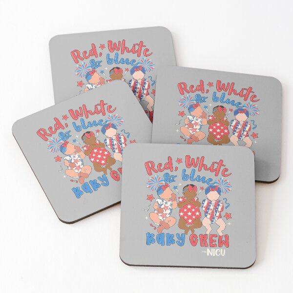 Item preview, Red white and blue nicu nurse nursing 4th of july patriotic designed and sold by ArleneRowe.