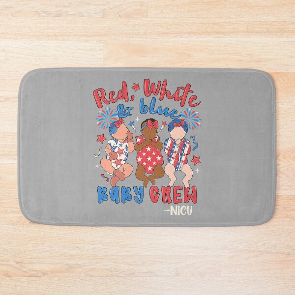 Item preview, Red white and blue nicu nurse nursing 4th of july patriotic designed and sold by ArleneRowe.