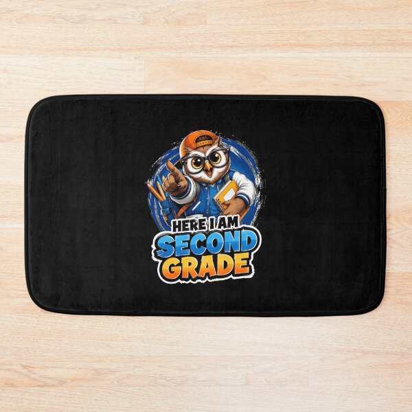 Item preview, Second Grade owl Here I Am Back To School designed and sold by leocreatives.