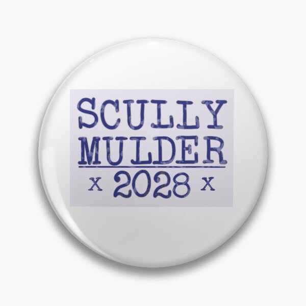 Item preview, Scully & Mulder 2028! designed and sold by Peace, Love & Pugs.