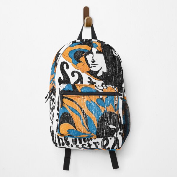 Item preview, Cara con cabello afro azul anaranjado y remolinos designed and sold by Legacy-writings.