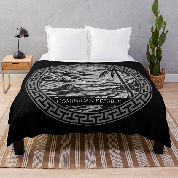 Item preview, Dominican Republic Vintage Woodcut Art designed and sold by Thistle-TShop.