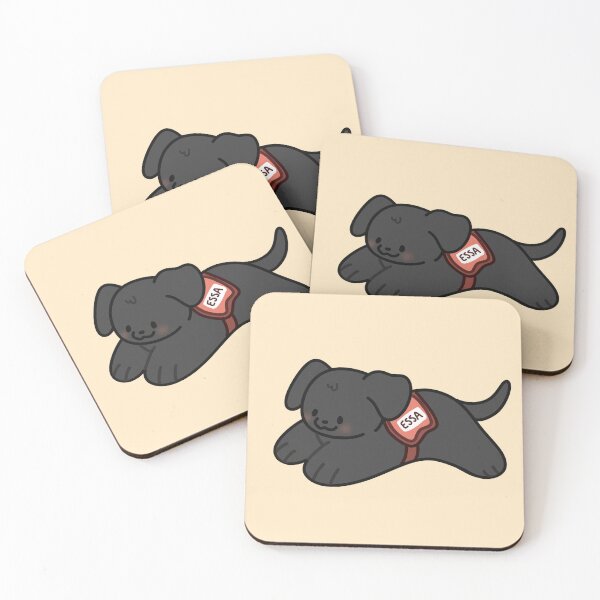 Item preview, Emotional Support Stuffed Animal ~ Black Lab  designed and sold by ESSA Zone.