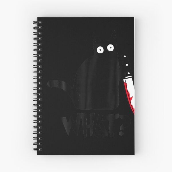 Item preview, Funny Black Cat Murderous Cat Halloween Humor designed and sold by stershopepie.