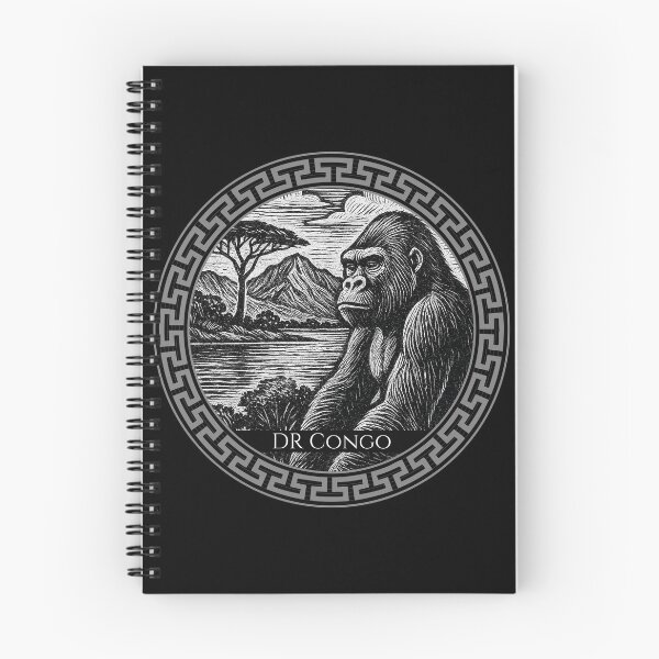 Item preview, DR Congo Vintage Woodcut Art designed and sold by Thistle-TShop.