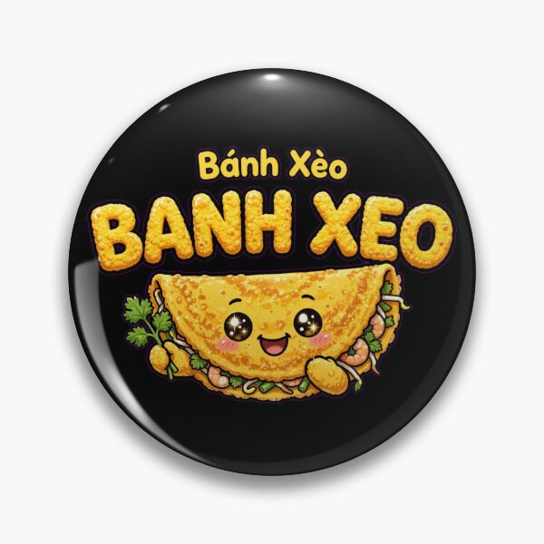 Item preview, Banh Xeo Cute Vietnamese Crispy Pancake Kawaii Asian Food designed and sold by Danh Style.