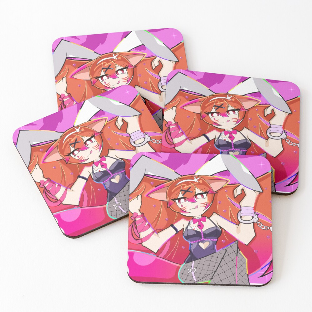 Item preview, Coasters (Set of 4) designed and sold by InariVtuber.