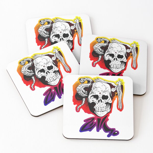 Item preview, rainbow skull designed and sold by basuritas.