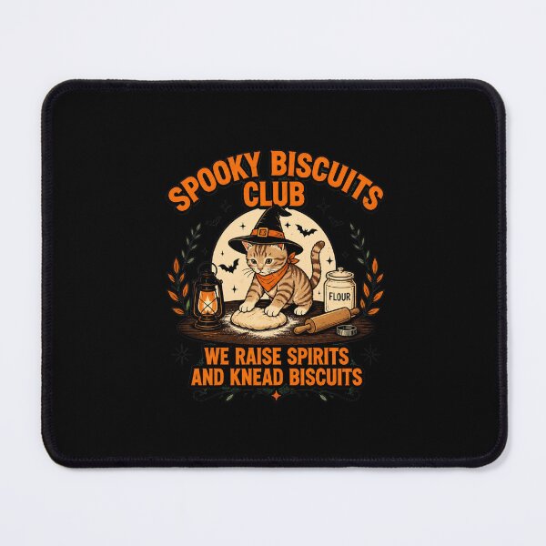 Item preview, Spooky Biscuits Club Cat Baker Halloween Baking designed and sold by leocreatives.