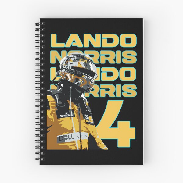 Item preview, Lando Norris T-Shirt - Racing Driver No.4 Fan Art designed and sold by CitrusTeeShop.