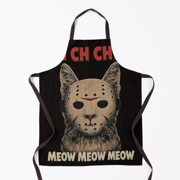 Item preview, Jason Voorhees Tshirts Cat Ch Ch Ch Meow Meow Meow Halloween Friday The 13th Series Horror Movie Halloween Cat Killer Horror Movie Gift Fan designed and sold by Hydlaaksmndriss.