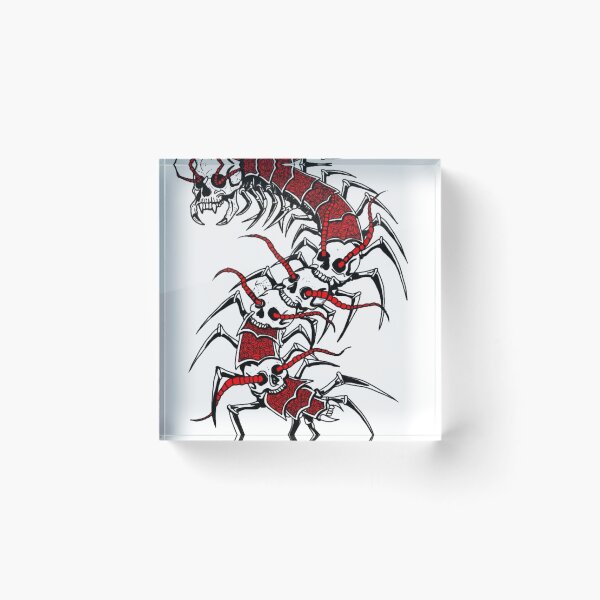 Item preview, Centipede Skull Legion: A Glimpse of the Dark Unknown designed and sold by Ink8instinct.