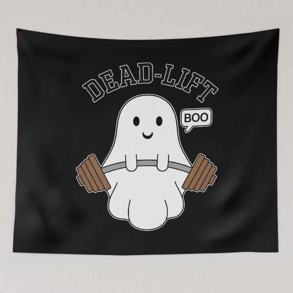 Item preview, Funny Ghost Deadlift Halloween designed and sold by nasr-say.