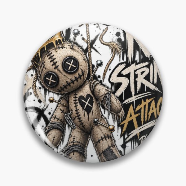 Item preview, No Strings Attached Pinned Society designed and sold by Blue Raven Designs.