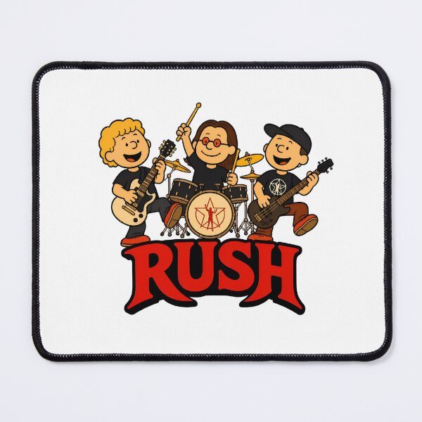 Item preview, Rush Peanuts Band Rock Music Fan Art designed and sold by ZubairNalban.