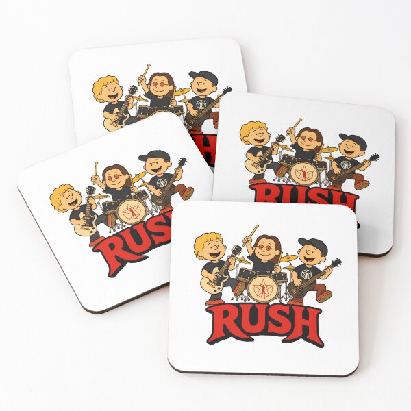Item preview, Rush Peanuts Band Rock Music Fan Art designed and sold by ZubairNalban.
