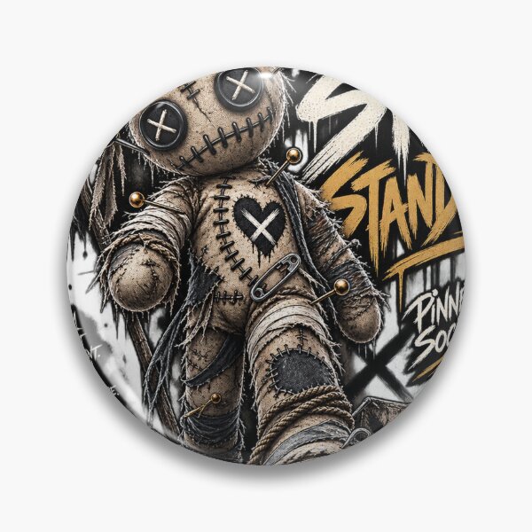 Item preview, Still Standing Pinned Society designed and sold by Blue Raven Designs.