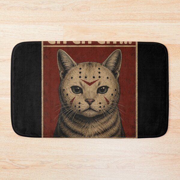 Item preview, Jason Voorhees Tshirts Cat Ch Ch Ch Meow Meow Meow Halloween Friday The 13th Series Horror Movie Horror Movie Gift Fan designed and sold by Hydlaaksmndriss.