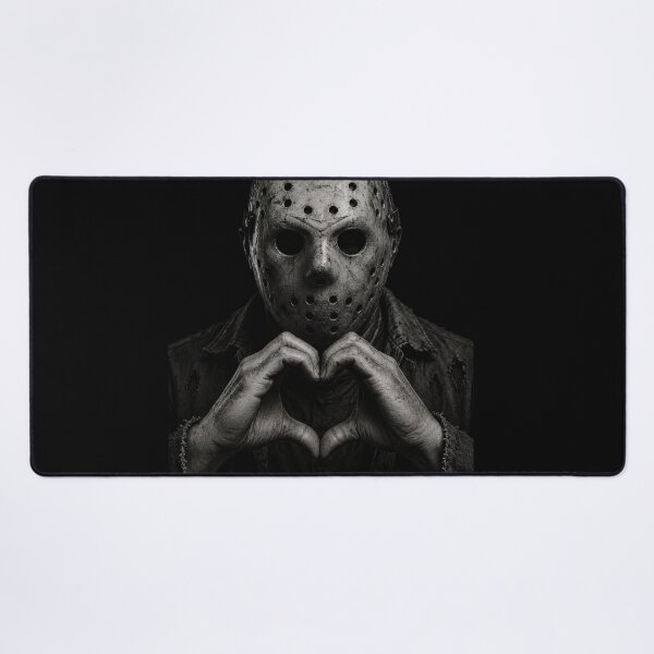 Item preview, Jason Voorhees Tshirts Horror Movie Heart Hands Funny Halloween Horror Movie Horror Character Scary Movie Horror designed and sold by Hydlaaksmndriss.