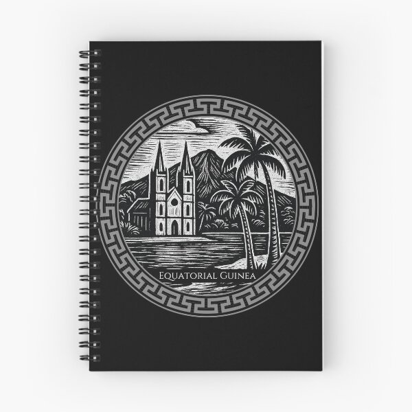 Item preview, Equatorial Guinea Vintage Woodcut Art designed and sold by Thistle-TShop.