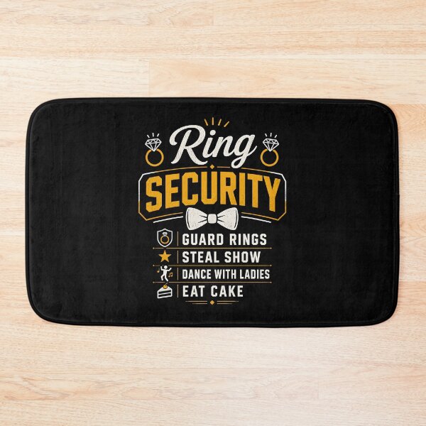 Item preview, Ring Security Guard rings Steal show Dance with ladies Eat cake designed and sold by a-turner-paint.