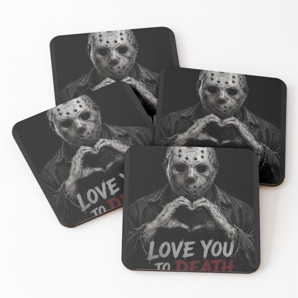 Item preview, Jason Voorhees Tshirts Heart Hands Funny Halloween Horror Movie Horror Character Scary Movie Horror designed and sold by Hydlaaksmndriss.