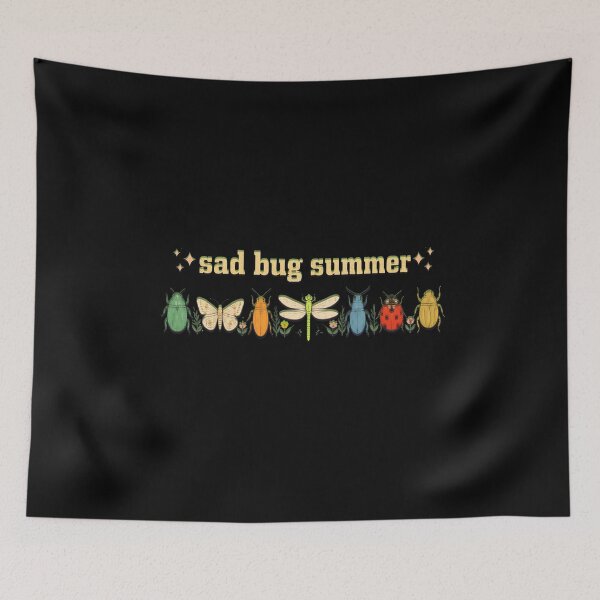 Item preview, Sad Bug Summer Retro Insect Graphic designed and sold by leocreatives.
