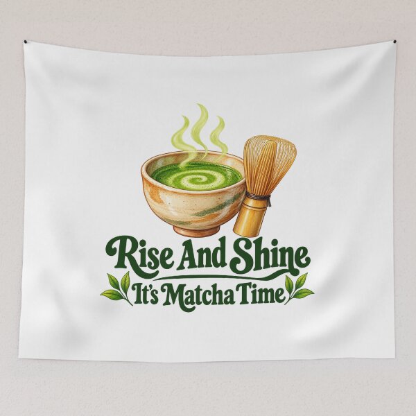 Item preview, Matcha Mornings Start Here designed and sold by Dresut.