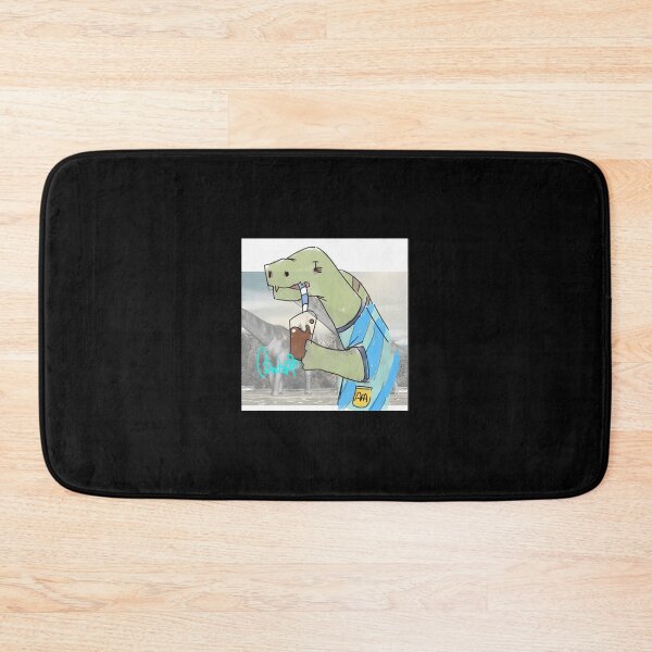 Item preview, Cool Dinosaur Enjoying a Drink designed and sold by J-Mindful.