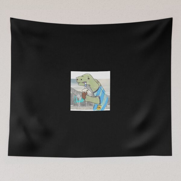 Item preview, Cool Dinosaur Enjoying a Drink designed and sold by J-Mindful.