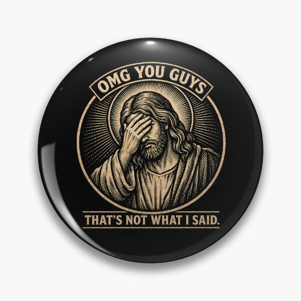Item preview, Funny Jesus, Thats Not What I Said designed and sold by nasr-say.