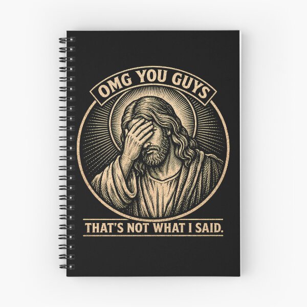 Item preview, Funny Jesus, Thats Not What I Said designed and sold by nasr-say.