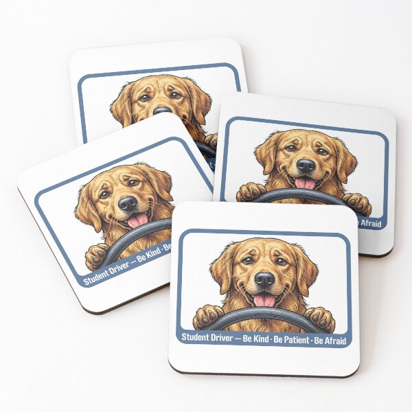 Item preview, Be Patient Retriever Driver designed and sold by Roy & Tiffany.