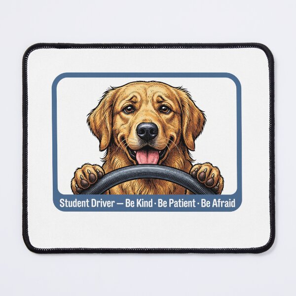 Item preview, Be Patient Retriever Driver designed and sold by Roy & Tiffany.