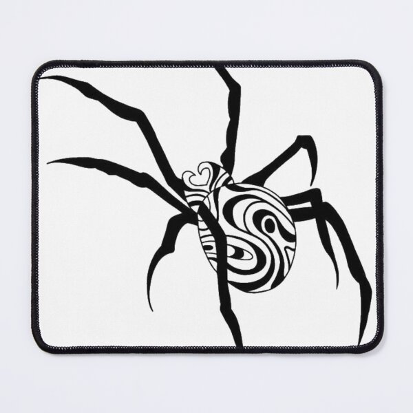 Item preview, Psychedelic Tribal Spider - Hypnotic Swirl Arachnid designed and sold by Ink8instinct.