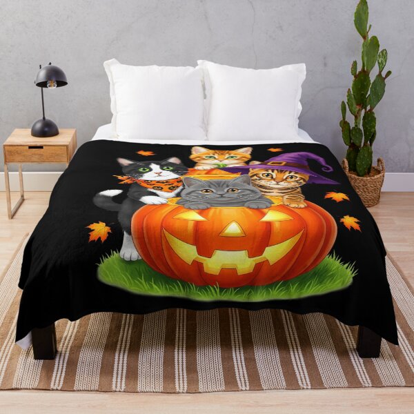 Item preview, Cute Kittens Pumpkin Halloween Spooky Season designed and sold by stershopepie.