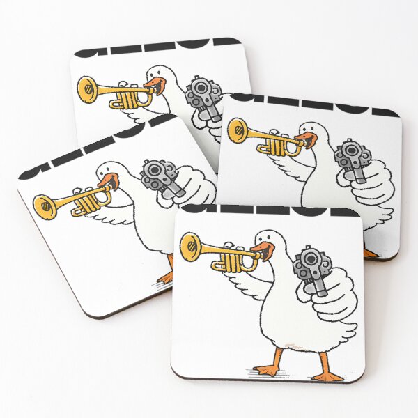 Item preview, GEESE â€“ Getting Killed (White) designed and sold by velvetsterling.