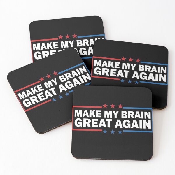 Item preview, Make My Brain Great Again Funny Brain Fog Parody designed and sold by haitrieuic96.