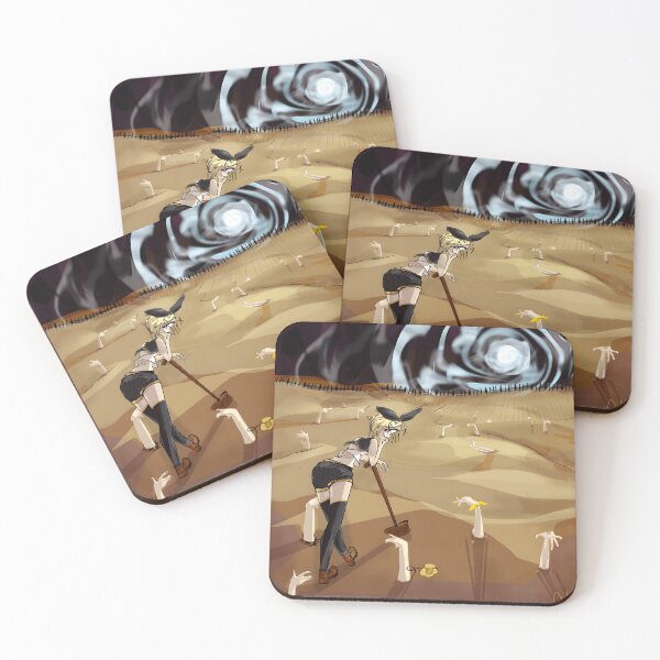 Item preview, Surreal Desert Girl with Hands Rising designed and sold by J-Mindful.
