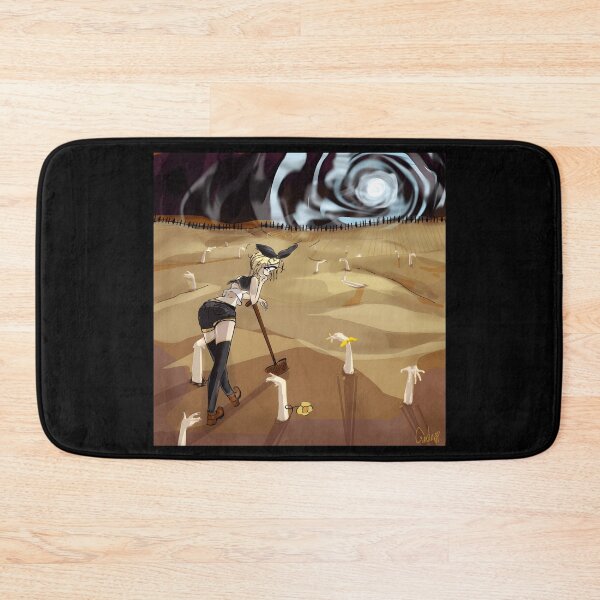 Item preview, Surreal Desert Girl with Hands Rising designed and sold by J-Mindful.