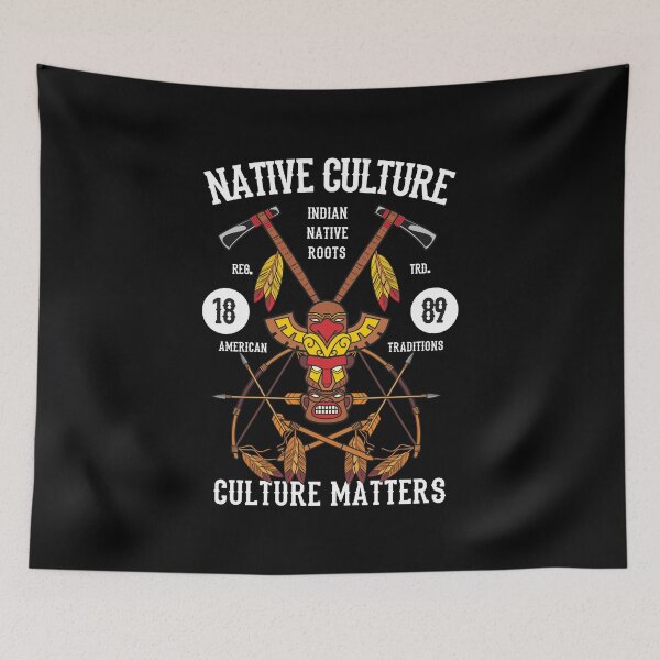 Item preview, Native Culture Matters Totem Pole Indian Roots designed and sold by heedooppod.