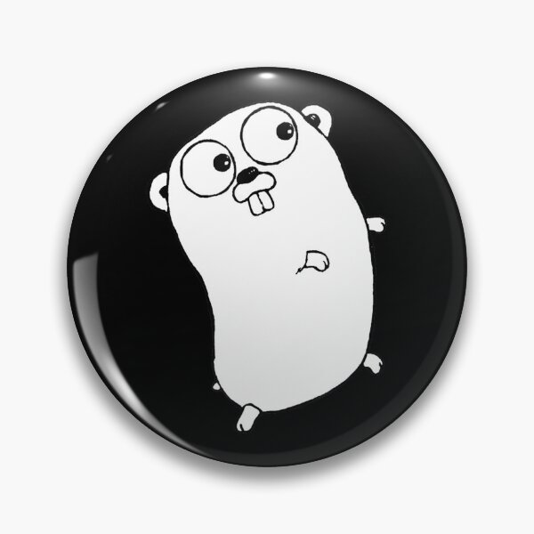 Item preview, Golang White Language designed and sold by Foxintheloart.