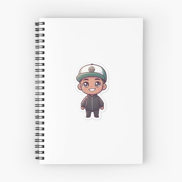 Item preview, Chibi Boy in Track Jacket and Baseball Cap designed and sold by TheModernMuslimchibi&more .