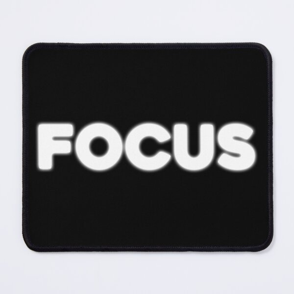 Item preview, FOCUS Distorted Typography | Minimalist Streetwear Design designed and sold by Tresh Store.