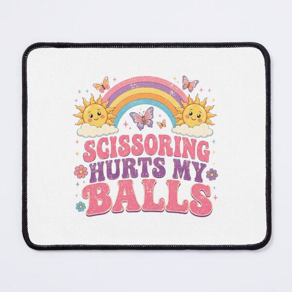 Item preview, Scissoring Hurts My Balls designed and sold by a-turner-paint.